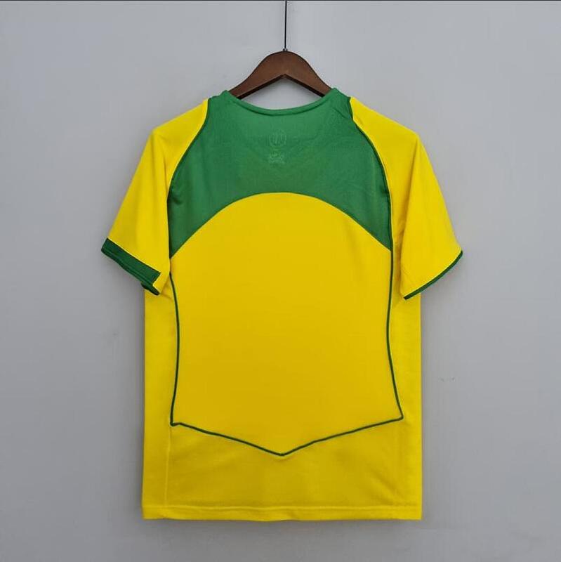 Brasile Retro 2004/06 Brazil homeS-XXL 7