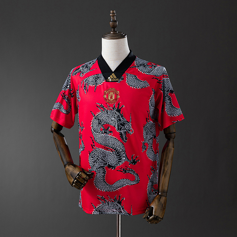 M-U 2019/20 M-U 2019/20 Chinese Dragon Special Edition Retro Jersey S-XXL