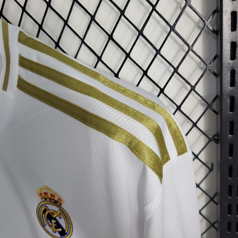 Real Madrid Retro19-20 Real Madrid Main Long Sleeve Size S-XXL 8