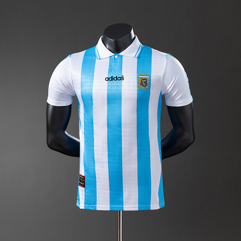 Argentina Argentina 1994 Home Player Jersey S-3XL