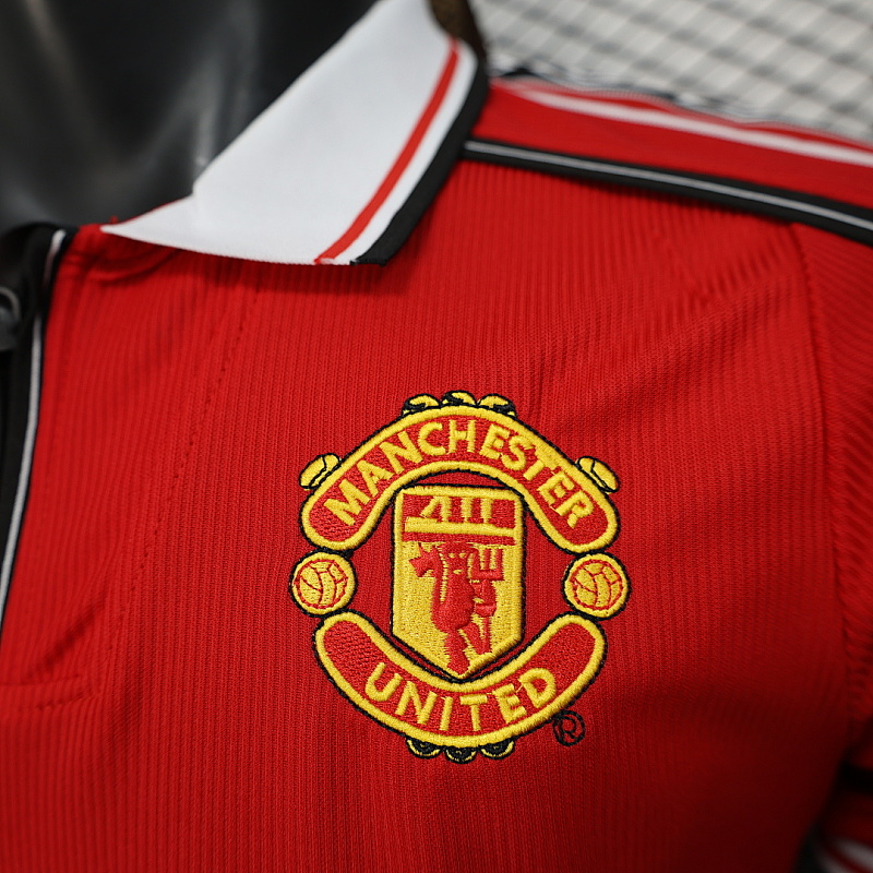 M-U S-XXL Retro Player M-U 98/99 Home S-XXL 2