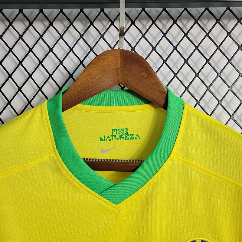 Brasile 23-24 Brazil Home Size S-4XL 4