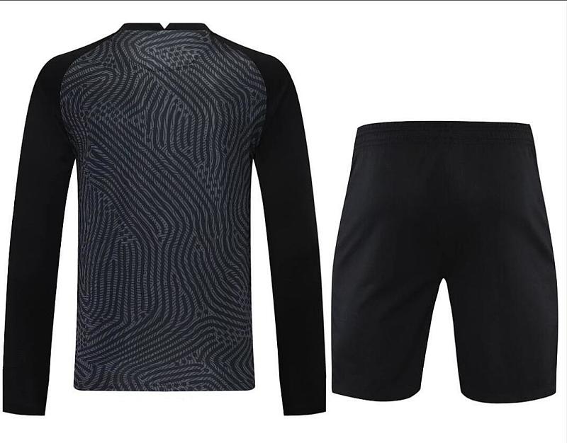 Francia France Black Long Sleeve Goalkeeper S-XXL (can be sold separately) 3