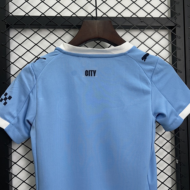 Manchester City 25/26 kids Manchester City home size: 16-28 3