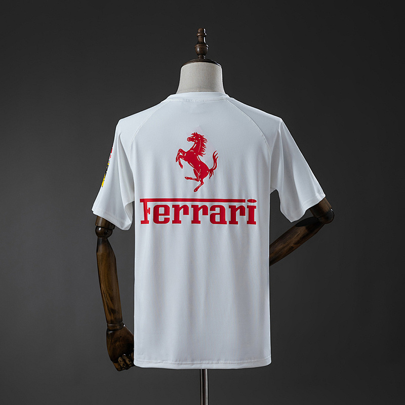 Scuderia Ferrari Scuderia Ferrari F1 2025 White T-shirt S-3XL 2