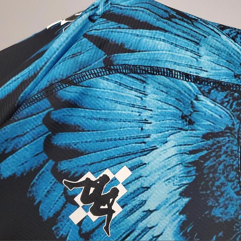 Napoli 21/22 S.S.C. Napoli black blue Kappa × Marcelo Burlon S-XXL 5