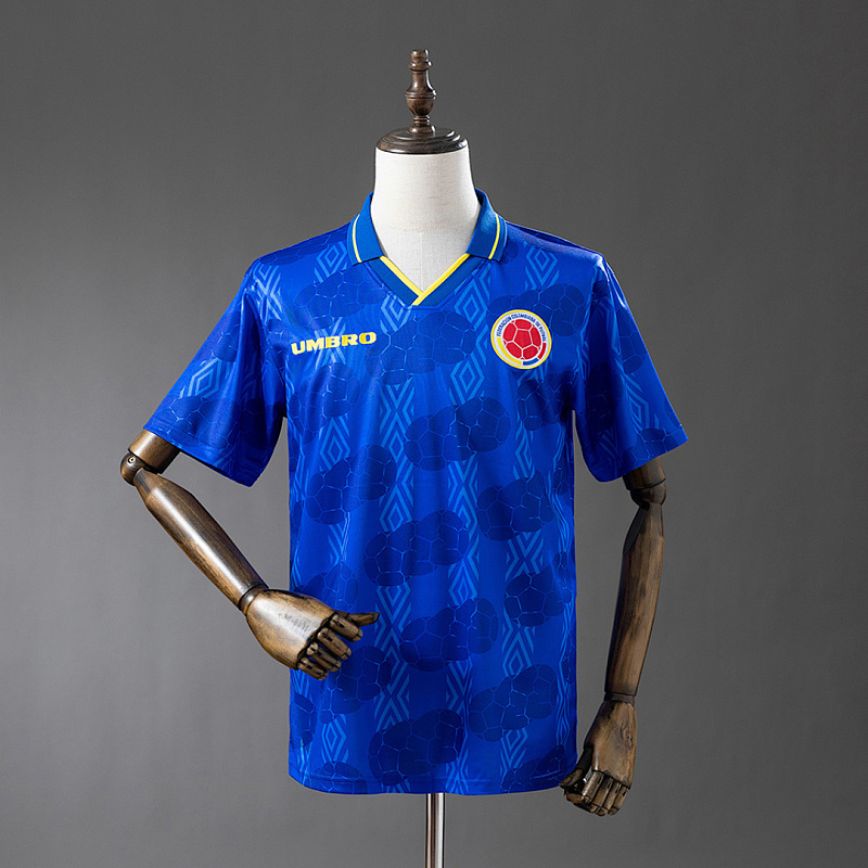 Columbia 1994 Columbia 1994 Away Retro Jersey S-XXL