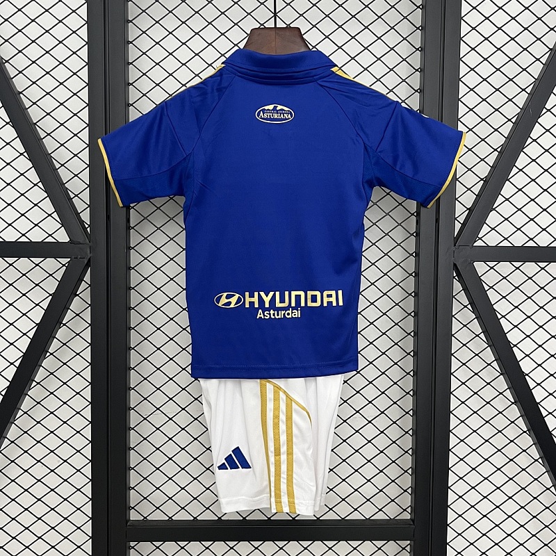 Real Oviedo 25/26 Kids Real Oviedo Home Size: 16-28 3