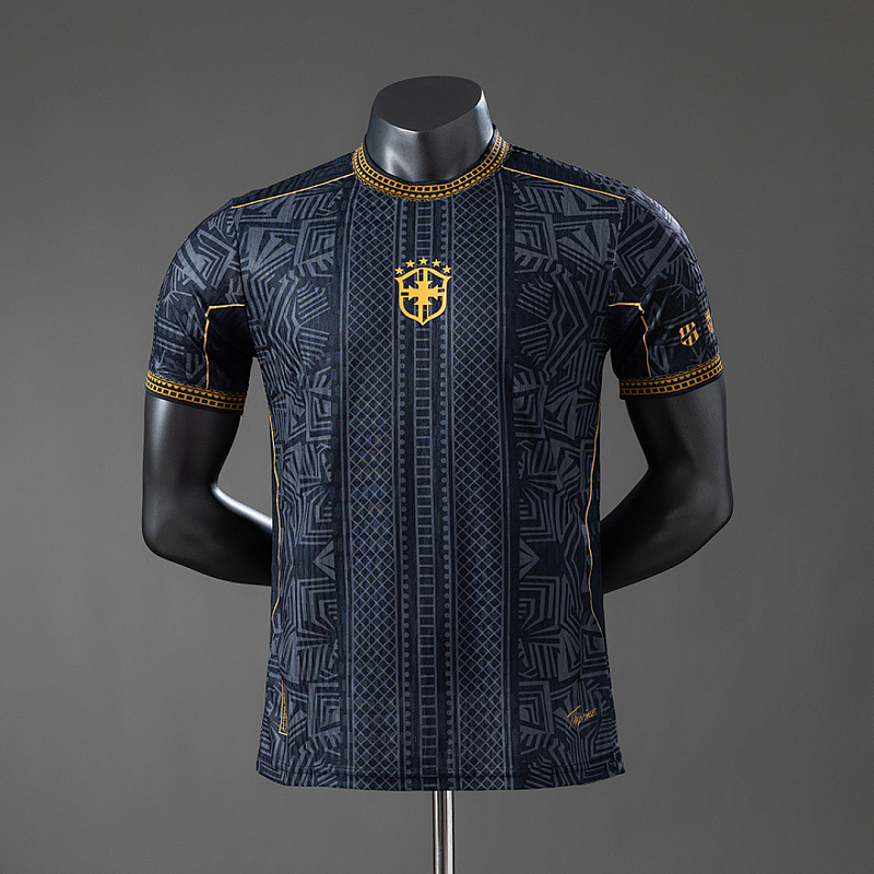 Brasile Brazil 2026 Special Edition Player Black Jersey S-3XL