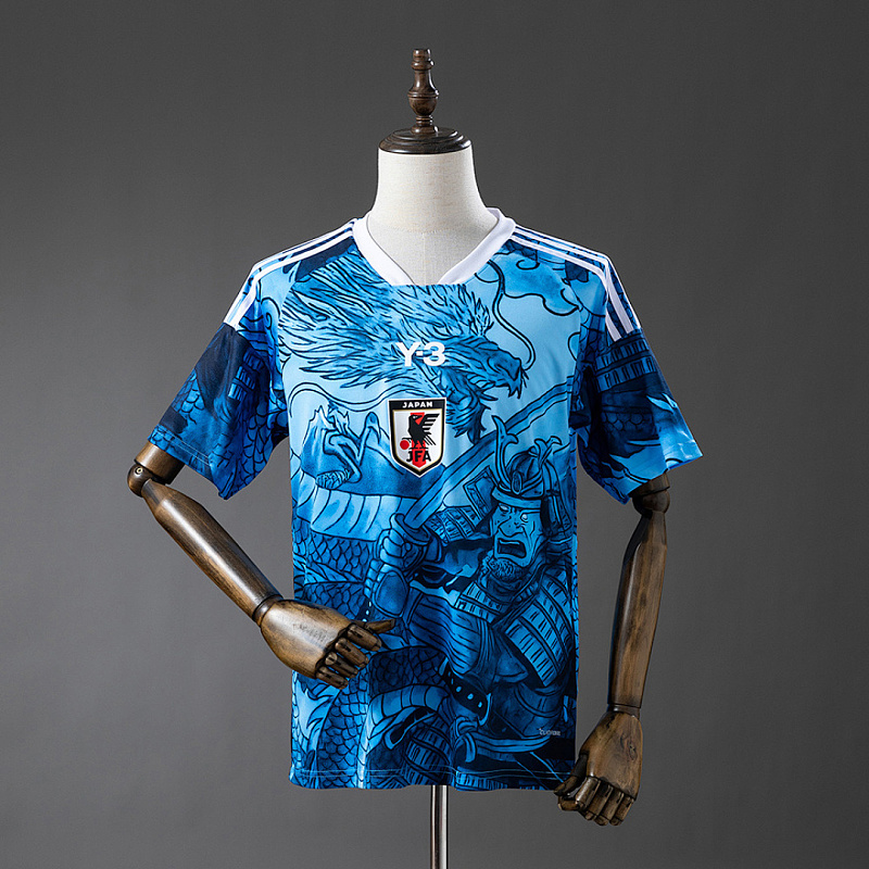 Giappone Japan 2026 Y3-Blue Jersey Sizes S-4XL