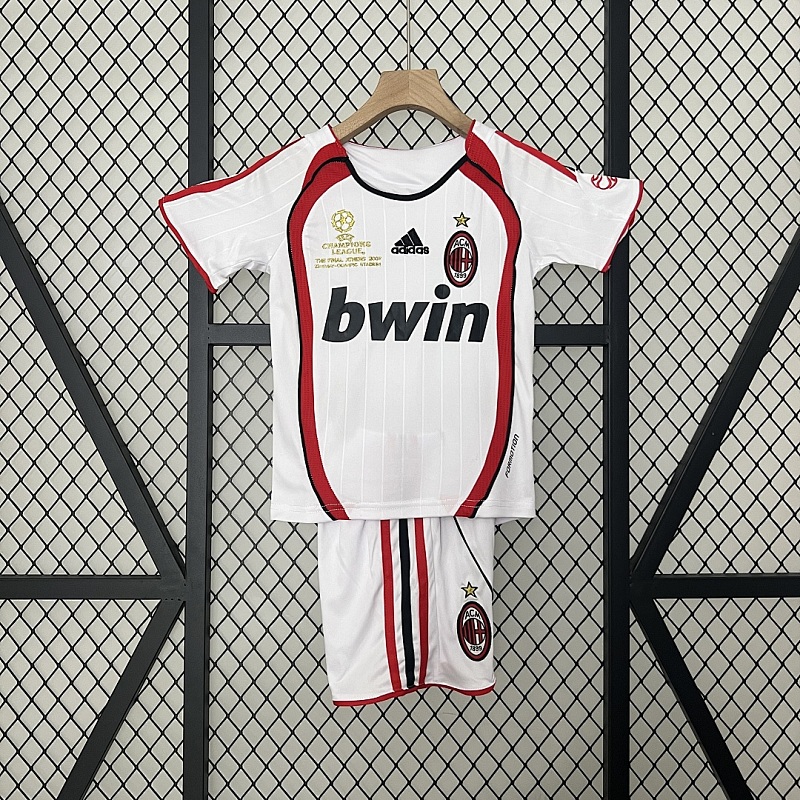 Milan kids AC Milan 06/07 Champions League away size: 16-28