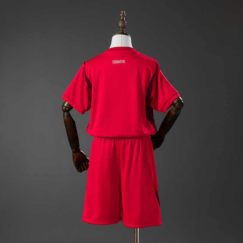 Turkiye 2026 Turkiye 2026 Away Kids Kit Jersey Size 16-28 2
