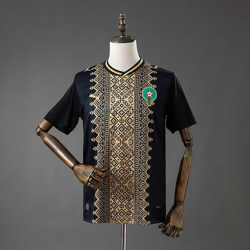 Marocco Morocco 2026 Special Edition Black Jersey S-4XL