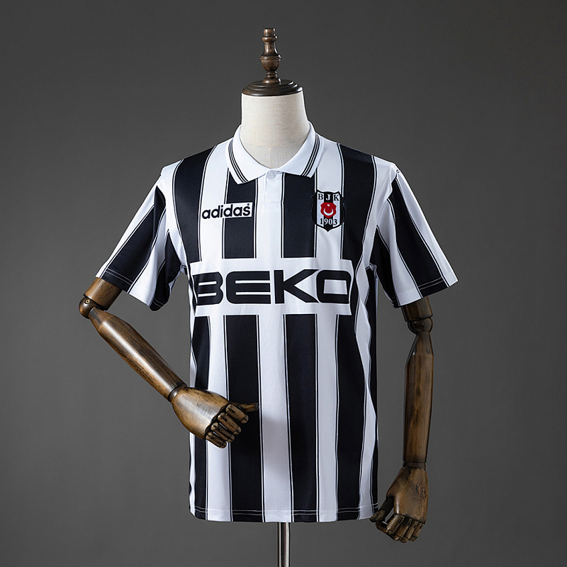 Besiktas Jersey Besiktas 96/97 Away Retro Jersey S-XXL