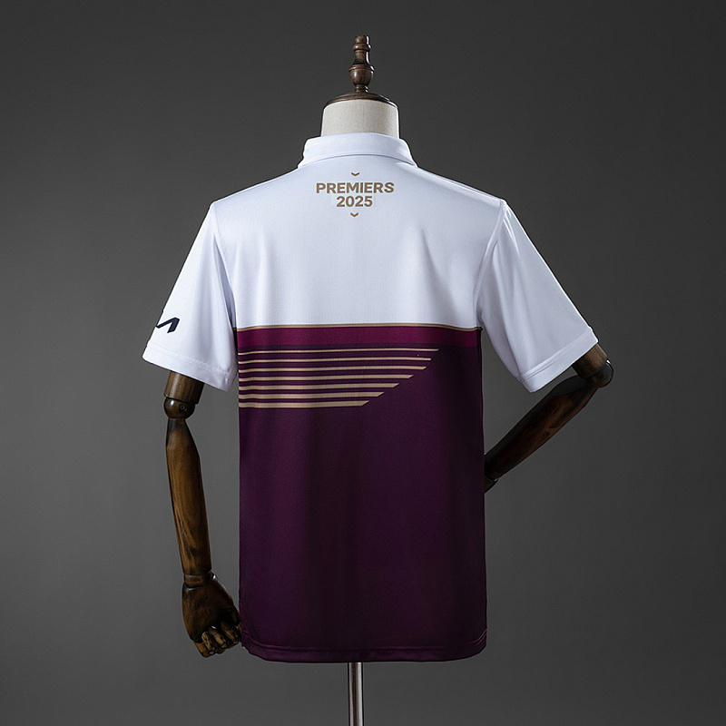 NRL Brisbane NRL Brisbane Broncos 2025 Grand Champion POLO S-5XL 2