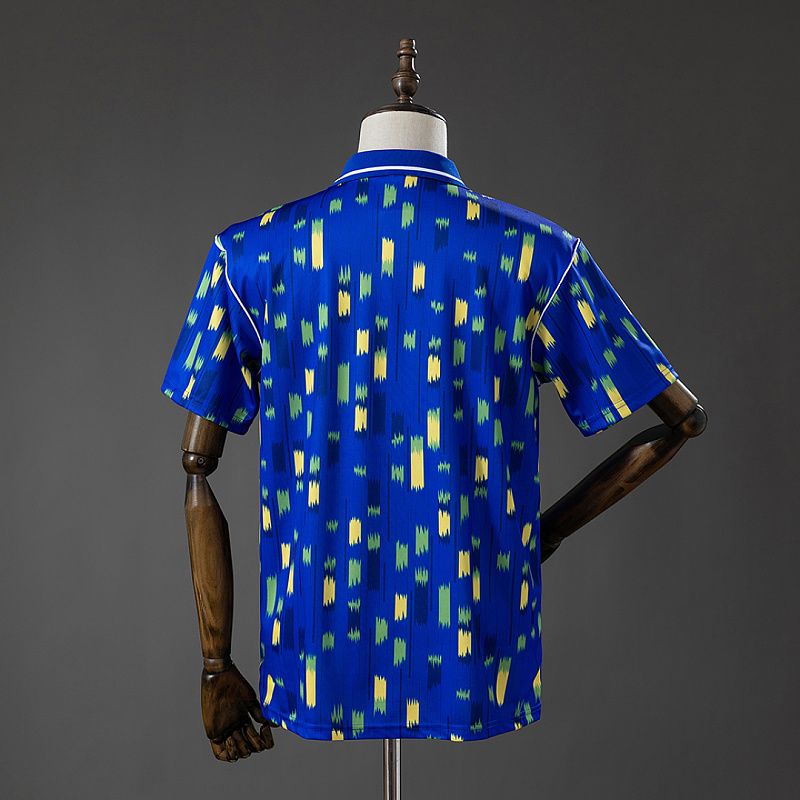 Birmingham Blue Birmingham 92/93 Blue Retro Jersey S-4XL 2