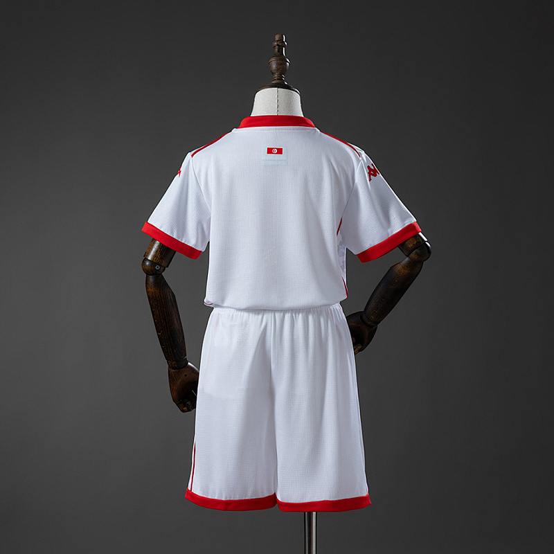 Tunisia 2026 Tunisia 2026 Away Kids Kit Jersey SIZE 16-28 2