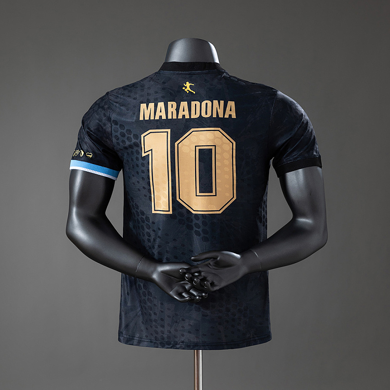 Argentina Argentina Maradona #10 Special Edition-Black Player Jersey S-2XL 2