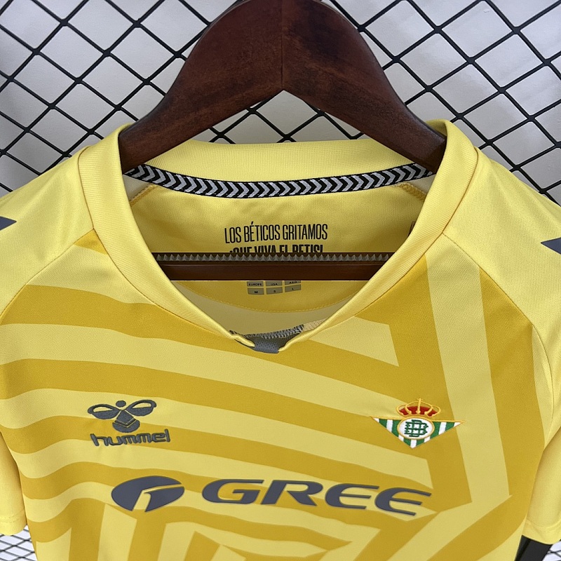 Real Betis 25/26 Real Betis Goalkeeper Yellow S-4XL 6