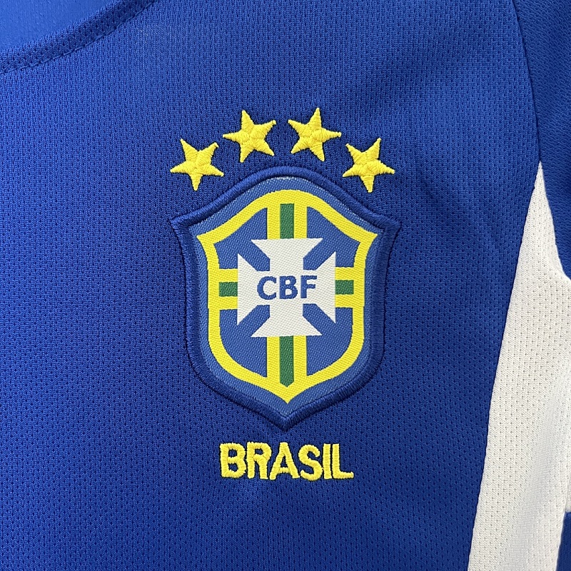 Brasile kids Brazil 2002 away size: 16-28 5