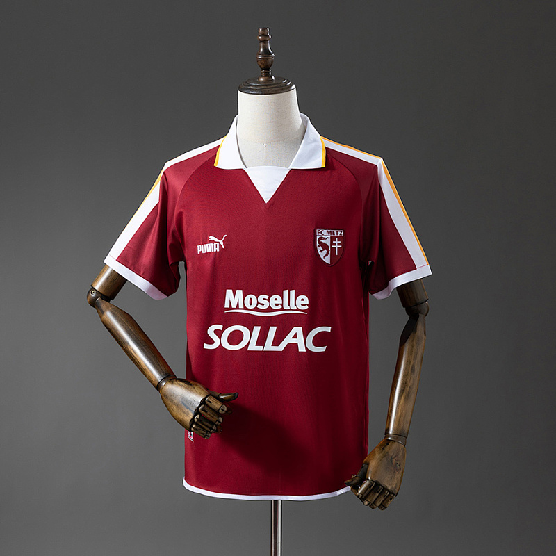 Metz Red Metz 03/04 Red Retro Jersey S-XXL