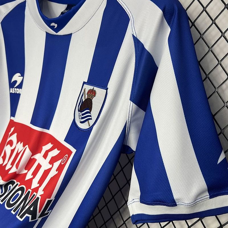 Real Sociedad Real Sociedad 2002/03 Home Jersey S-XXL 7