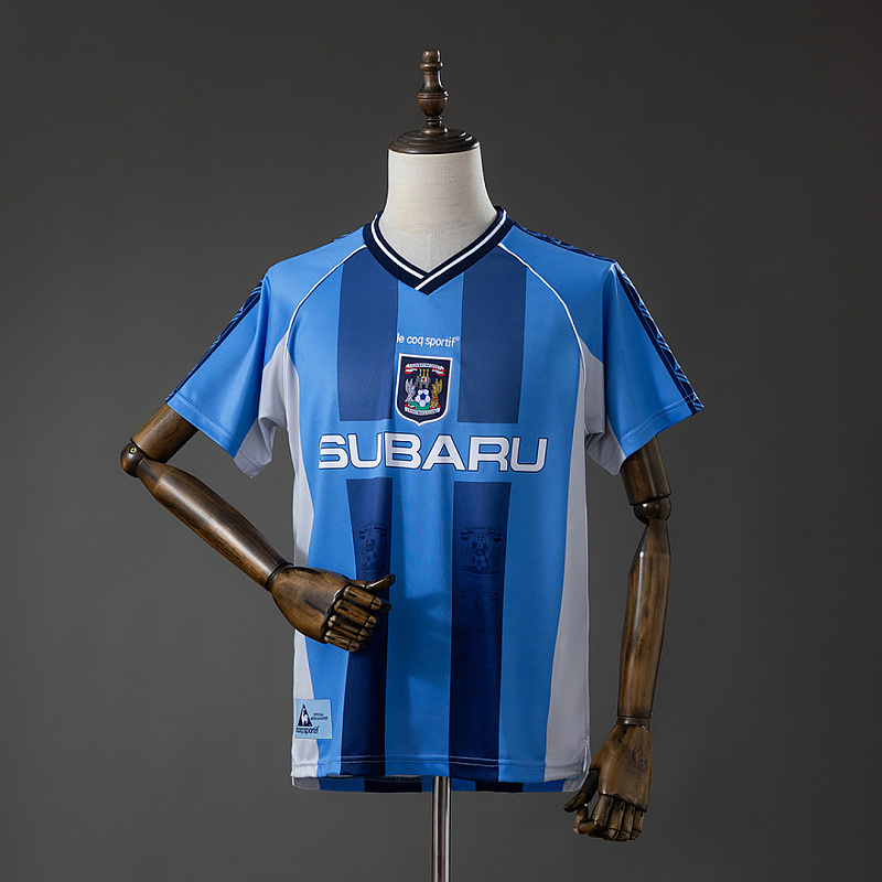 Coventry Jersey Coventry 98/99 Home Retro Jersey S-4XL