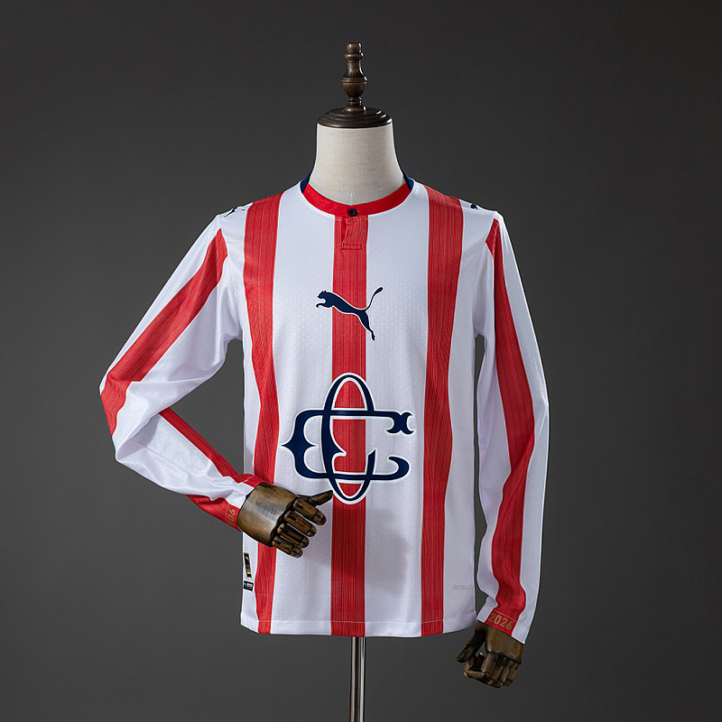 Chivas de Chivas de Guadalajara 120 Aniversario Long Sleeve Jersey S-4XL