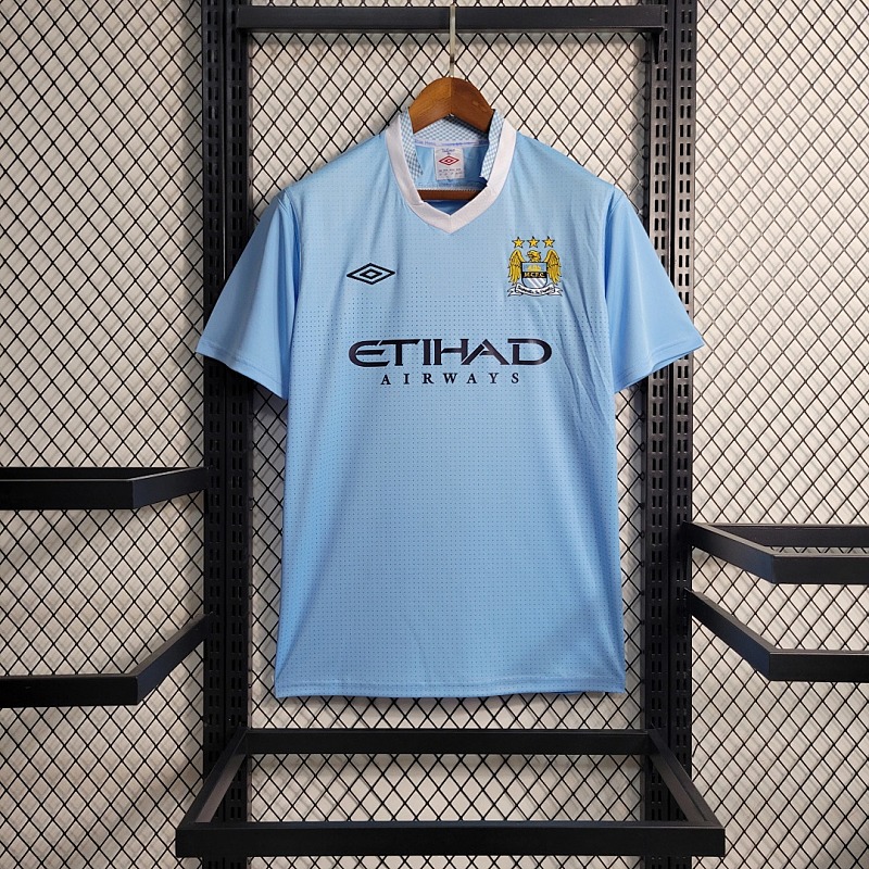 Manchester City Retro version 11-12 Manchester City home size S-XXL