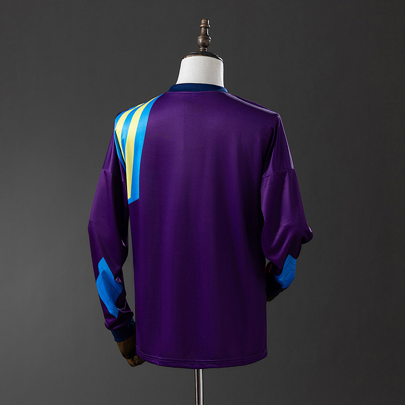 M-U Goalkeeper M-U 92/94 Goalkeeper Long Sleeve Retro Jersey S-XXL 2