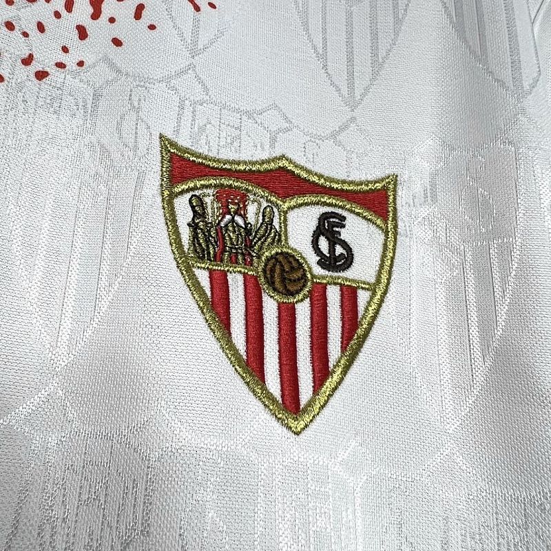 Sevilla Sevilla FC 1993/94 Home Retro Jersey S-XXL 9