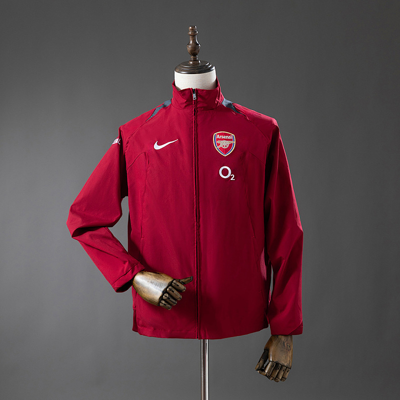 Arsenal Arsenal 05/06 Windbreaker - Burgundy S-XXL
