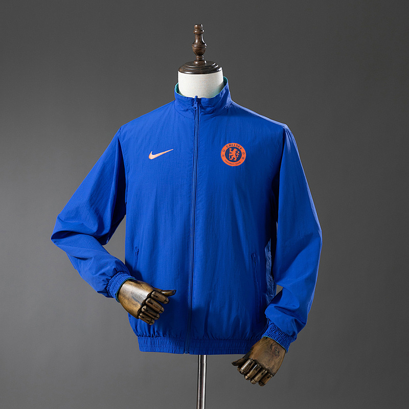 Chelsea Chelsea Reversible Jacket Windbreaker - Blue & Sky Blue S-XXL 4