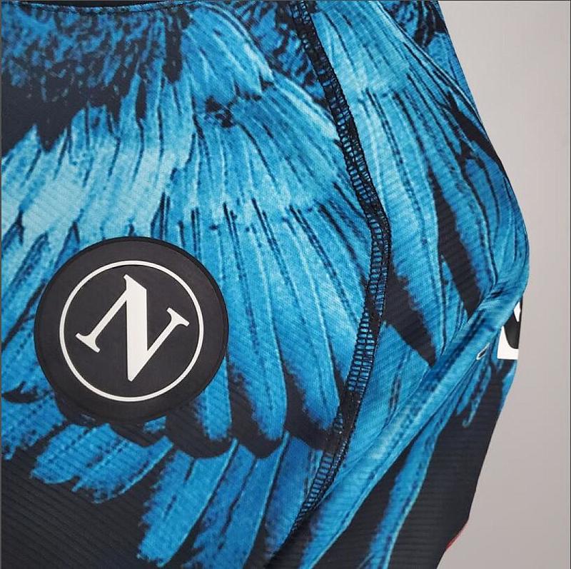 Napoli 21/22 S.S.C. Napoli black blue Kappa × Marcelo Burlon S-XXL 4