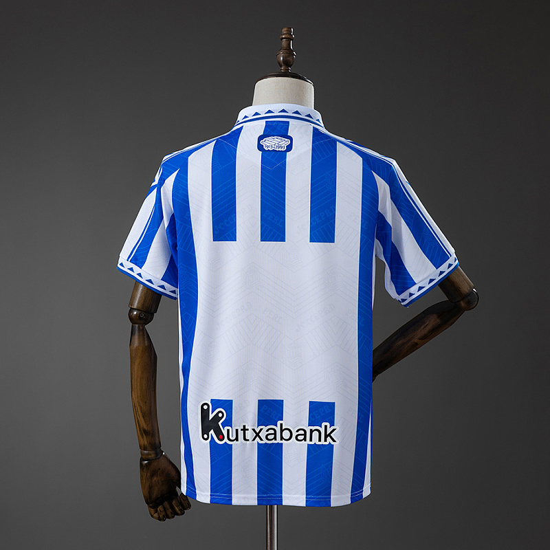 Real Sociedad Real Sociedad 25/26 Retro Style Jersey Sizes S-4XL 2