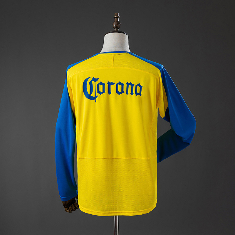 America Long-sleeved America 03/04 Home Long-sleeved Retro Jersey S-XXL 2