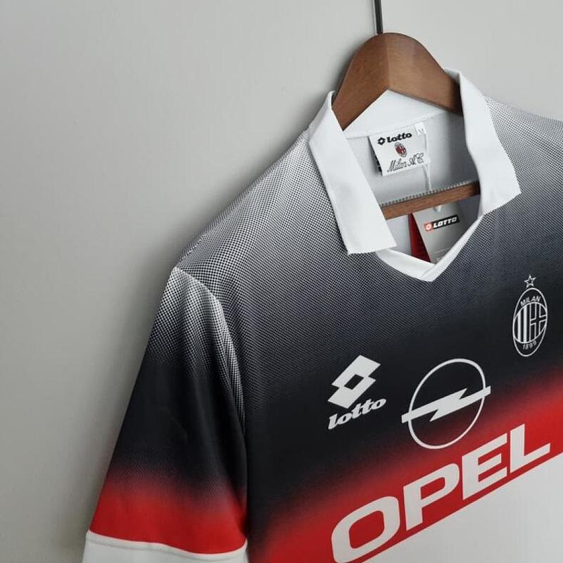 AC Training Retro AC 95/96 Training Suit Black & White S-XXL 5