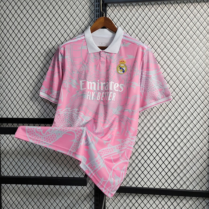 Real Madrid 23-24 Real Madrid Dragon Pink Size S-XXL 3