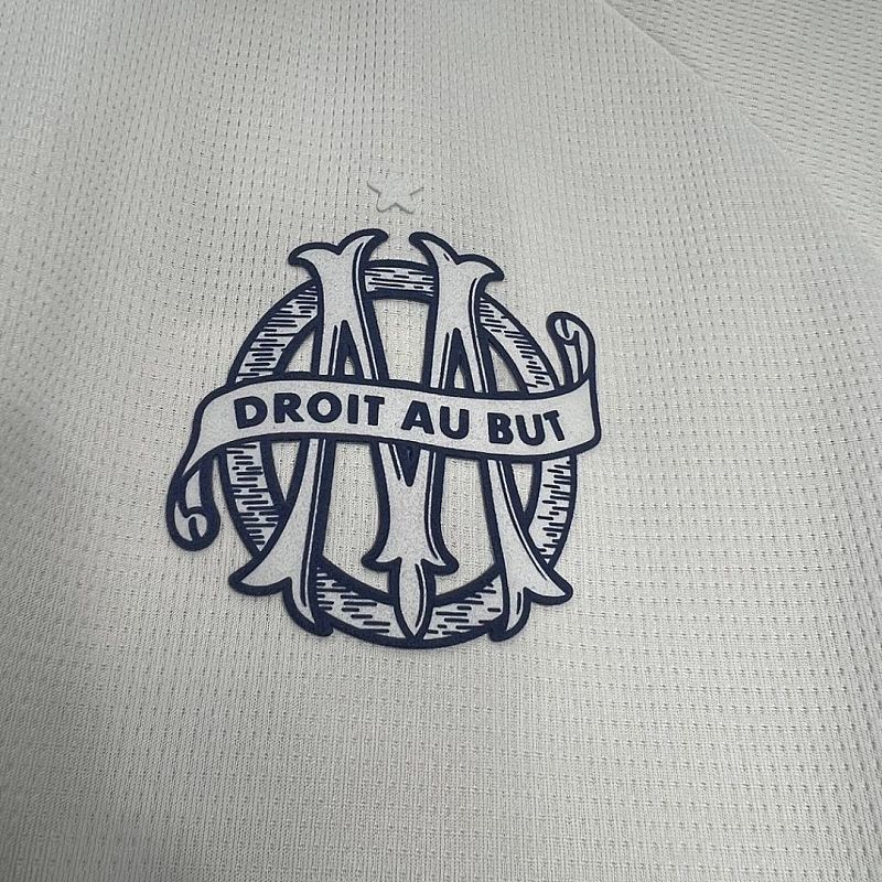 Marseille Olympique de Marseille 125th Anniversary white Jersey S-XXXXL 2