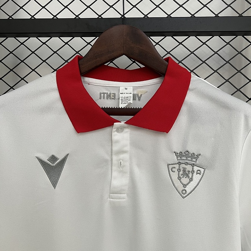 Polo Osasuna 25/26 Polo Osasuna White S-XXL 3
