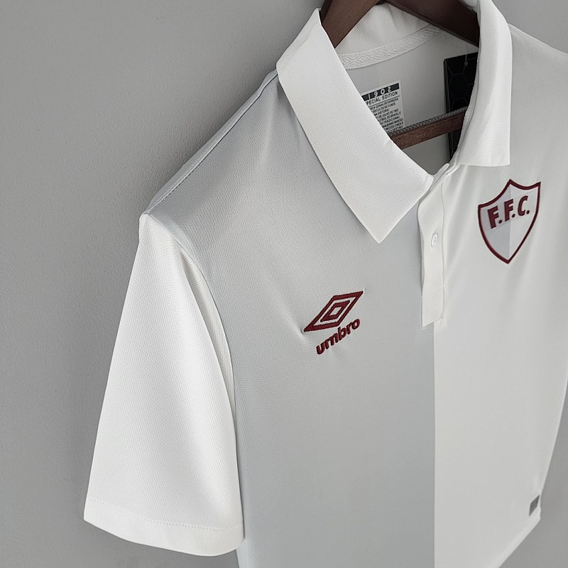 Fluminense Retro Fluminense 120th Anniversary White Grey S-XXL 4
