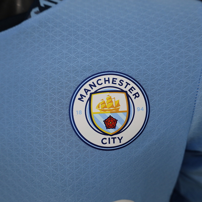 Manchester City 24/25 Player Long Sleeve Manchester City Home S-XXL 4