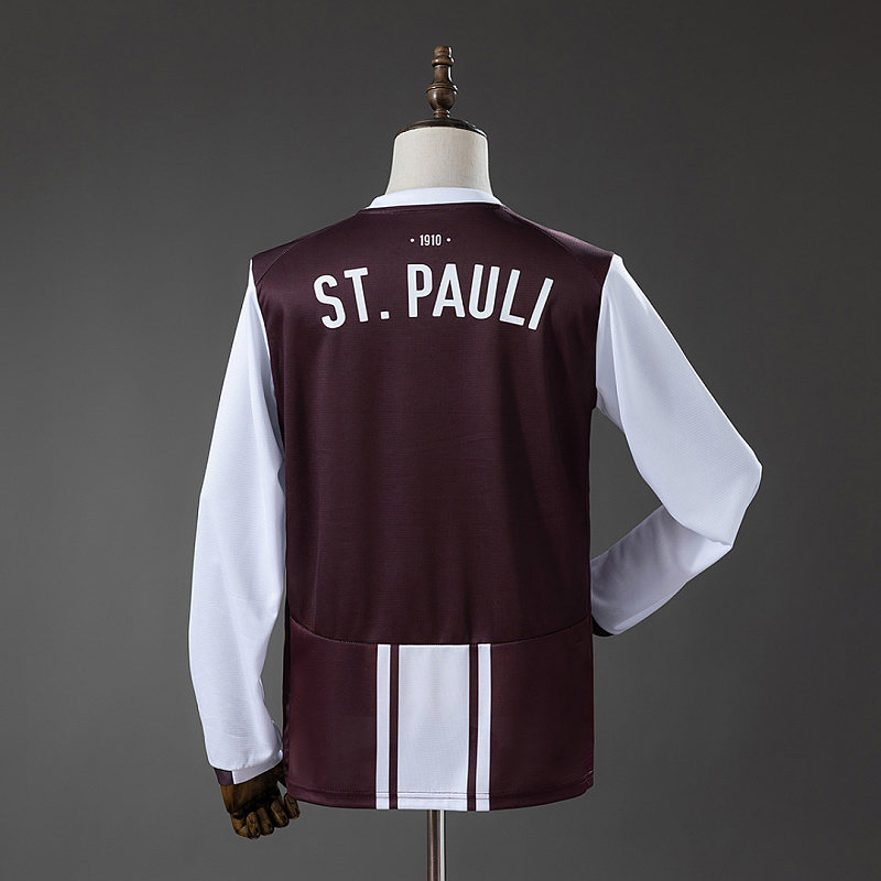 St. Pauli St. Pauli 26/27 Special Long Sleeve Jersey S-4XL 2