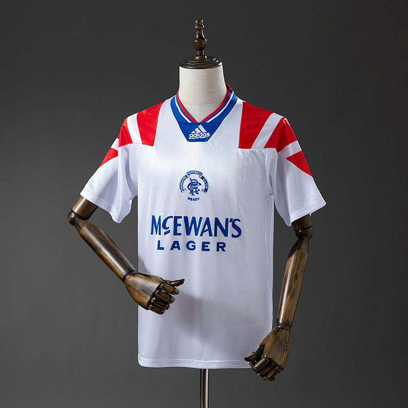 Rangers Jersey Rangers 92/94 Away Retro Jersey S-XXL