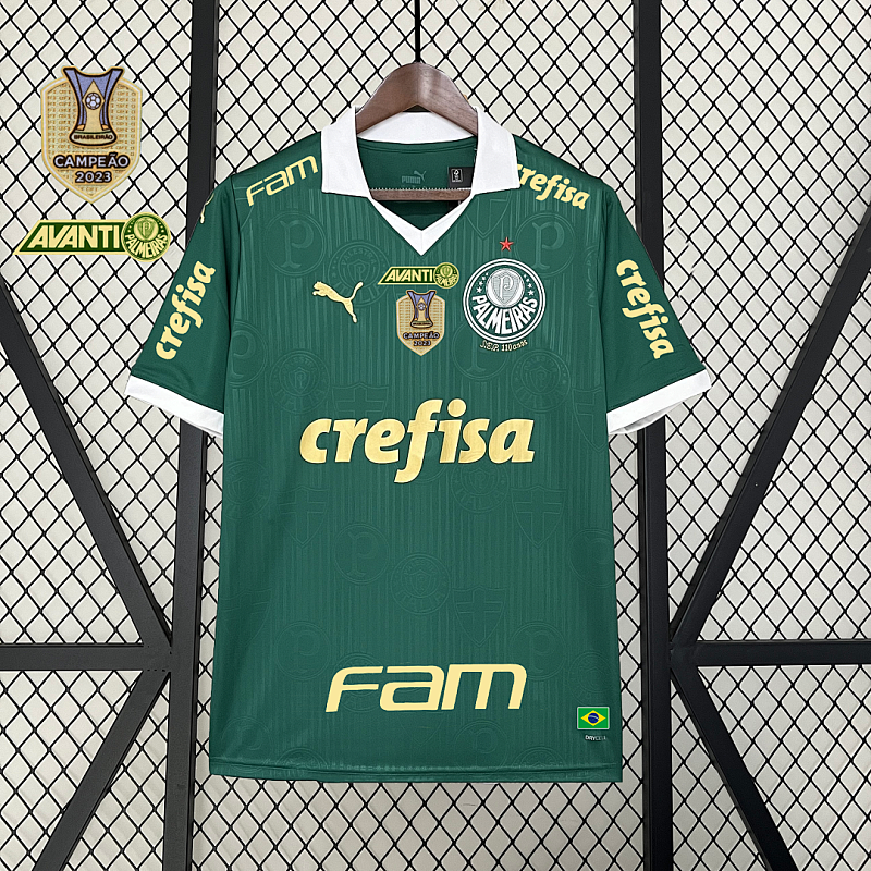 Palmeiras 2024/25 Palmeiras home+All sponsors