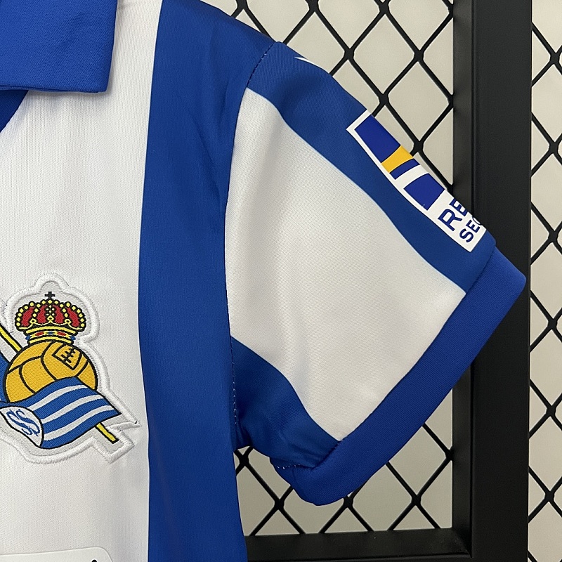 Real Sociedad 24/25 kids Real Sociedad home size: 16-28 7