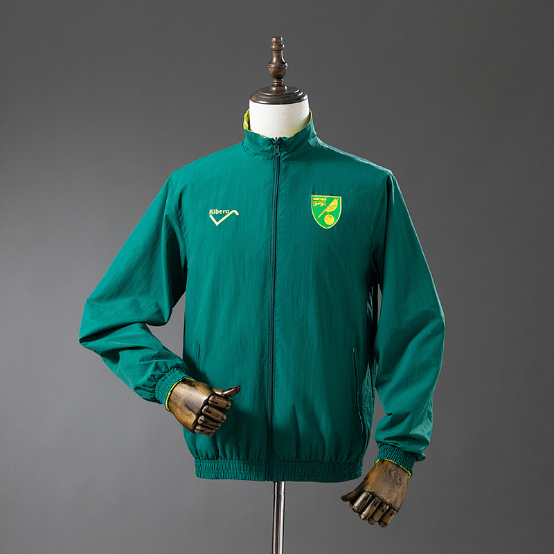 Norwich City Norwich City Reversible Jacket Windbreaker - Blue & Yellow S-XXL 2