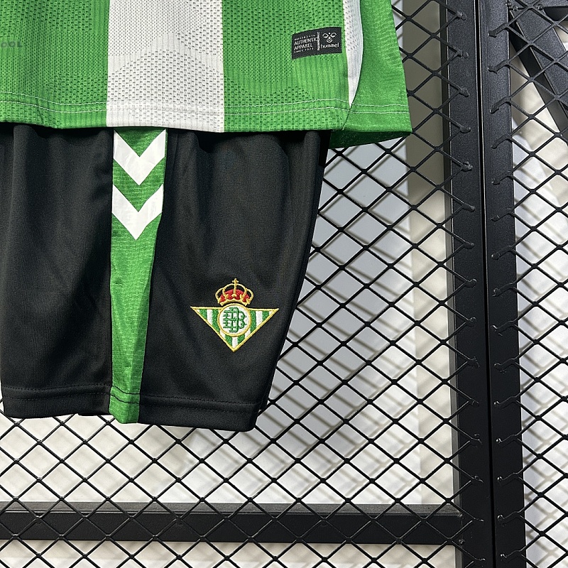 Real Betis kids 25/26 Real Betis home size: 16-28 2