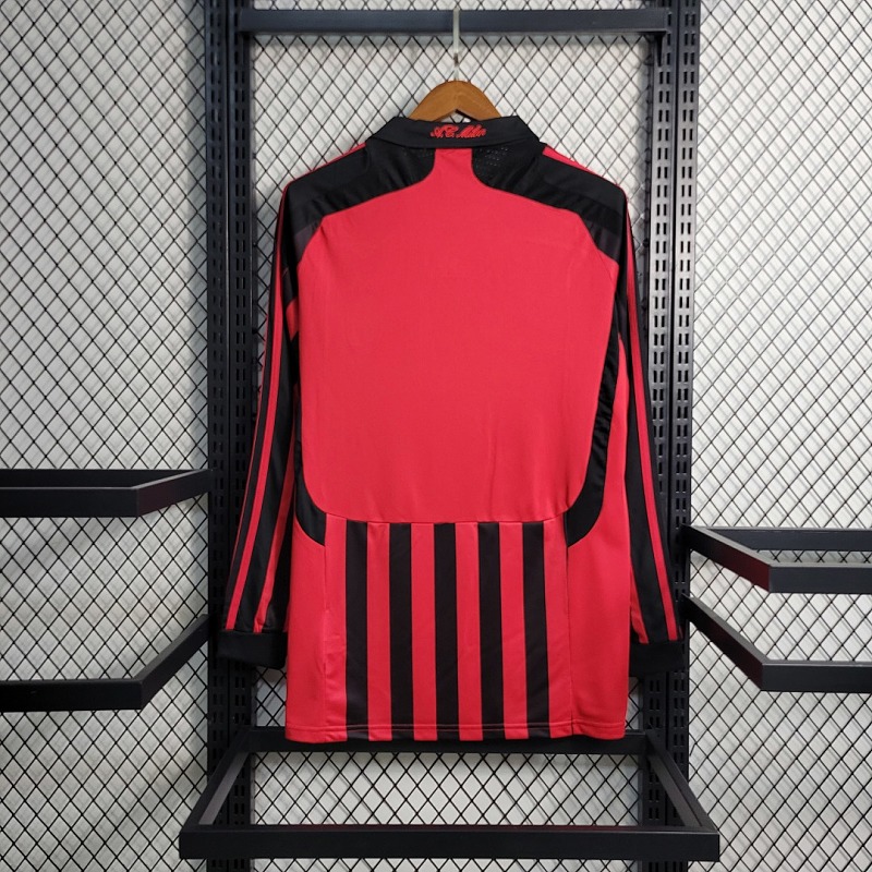 07-08 AC Retro 07-08 AC Home Long Sleeve Size S-XXL 2