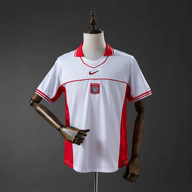 Polonia Poland 1997 Home Retro Jersey S-XXL